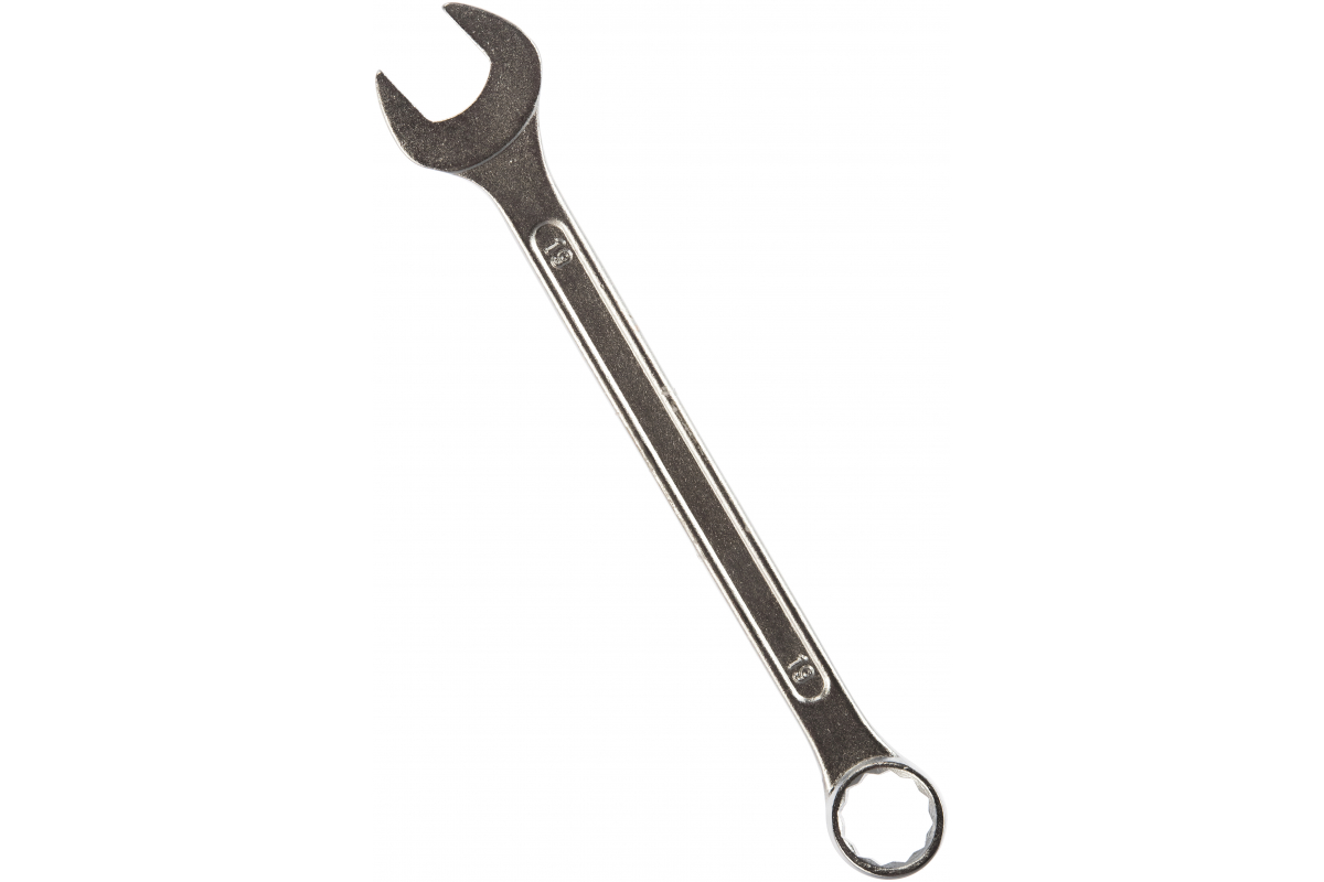 Ключ комбинированный, 19 мм, хромированный SPARTA 150465 1шт двусторонний накидной ключ 16x18 хромированный hortz hor 156998