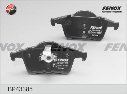 

Тормозные колодки FENOX задние правые/левые дисковые bp43385