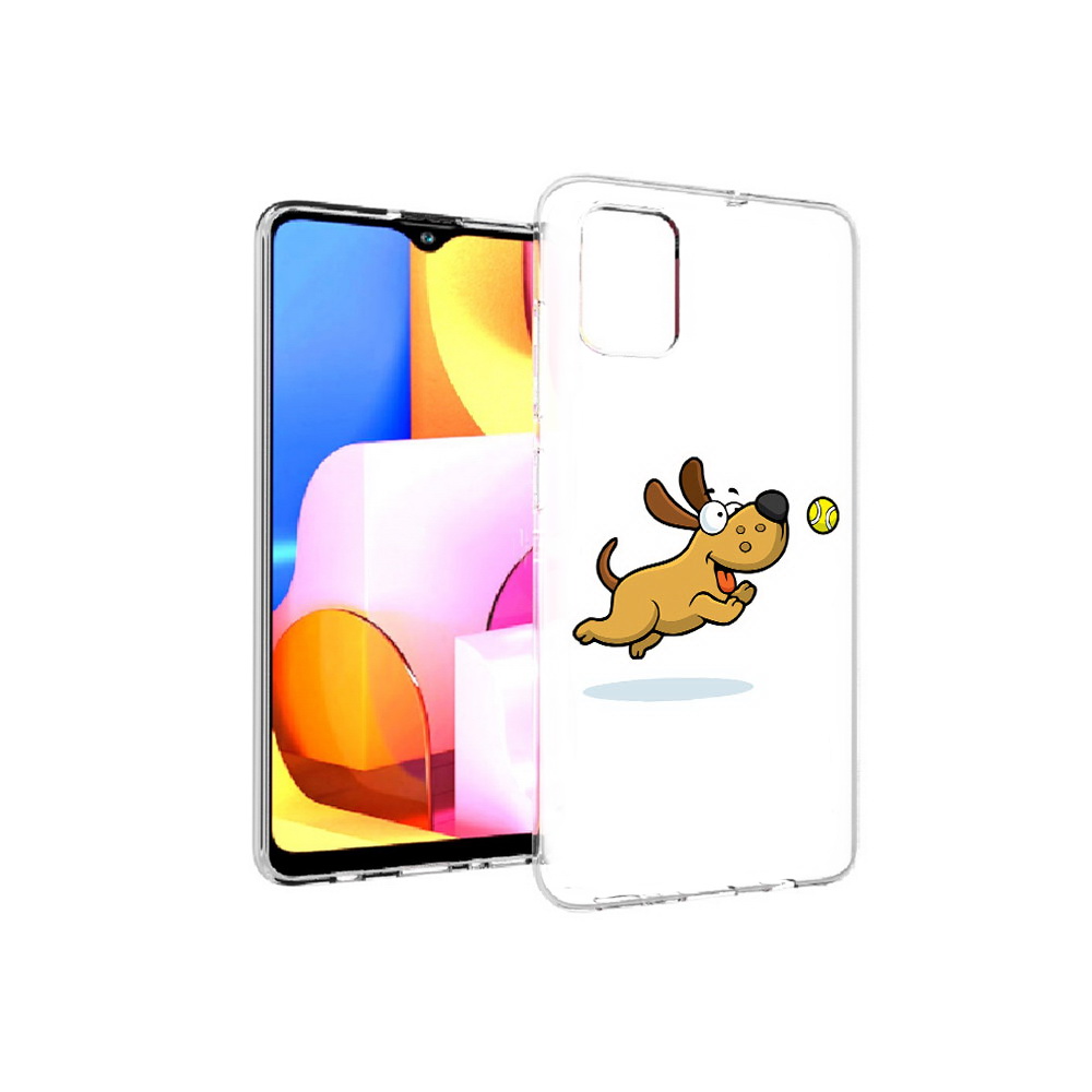 

Чехол MyPads Tocco для Samsung Galaxy A71 пёсик (PT142122.485.563), Прозрачный, Tocco