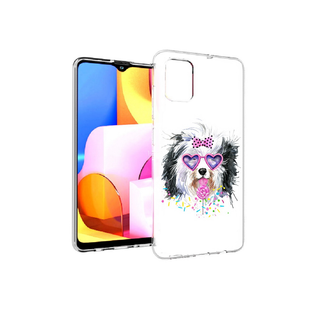 

Чехол MyPads Tocco для Samsung Galaxy A71 пушистик (PT142122.485.559), Прозрачный, Tocco