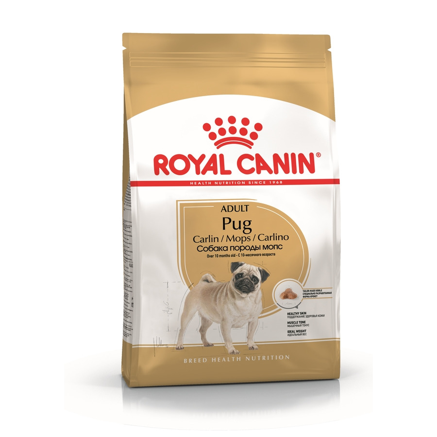 

Сухой корм для собак ROYAL CANIN Pug Adult для мопсов, 7,5 кг