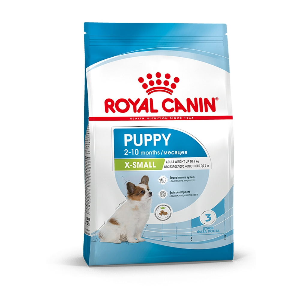 

Сухой корм для щенков ROYAL CANIN X-Small Puppy 3 кг