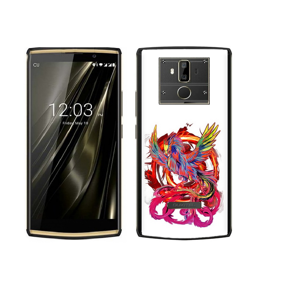 

Чехол MyPads Tocco для Oukitel K7 красочный феникс, Прозрачный, Tocco