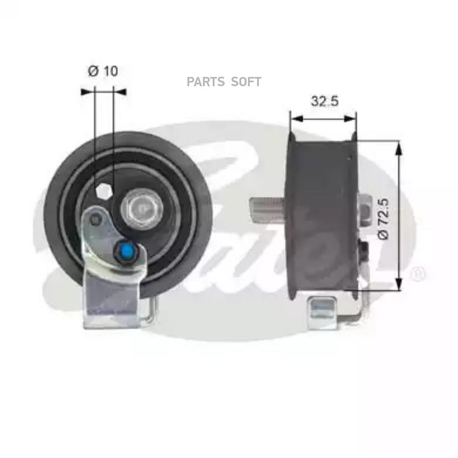 

Ролик автомобильный Gates T43065