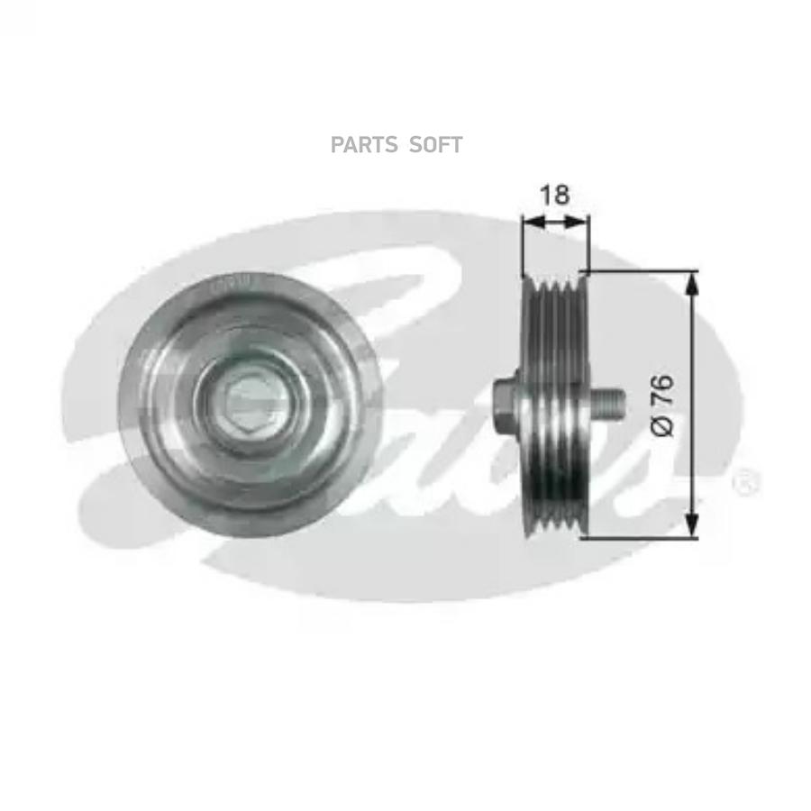 

Ролик автомобильный Gates T39183