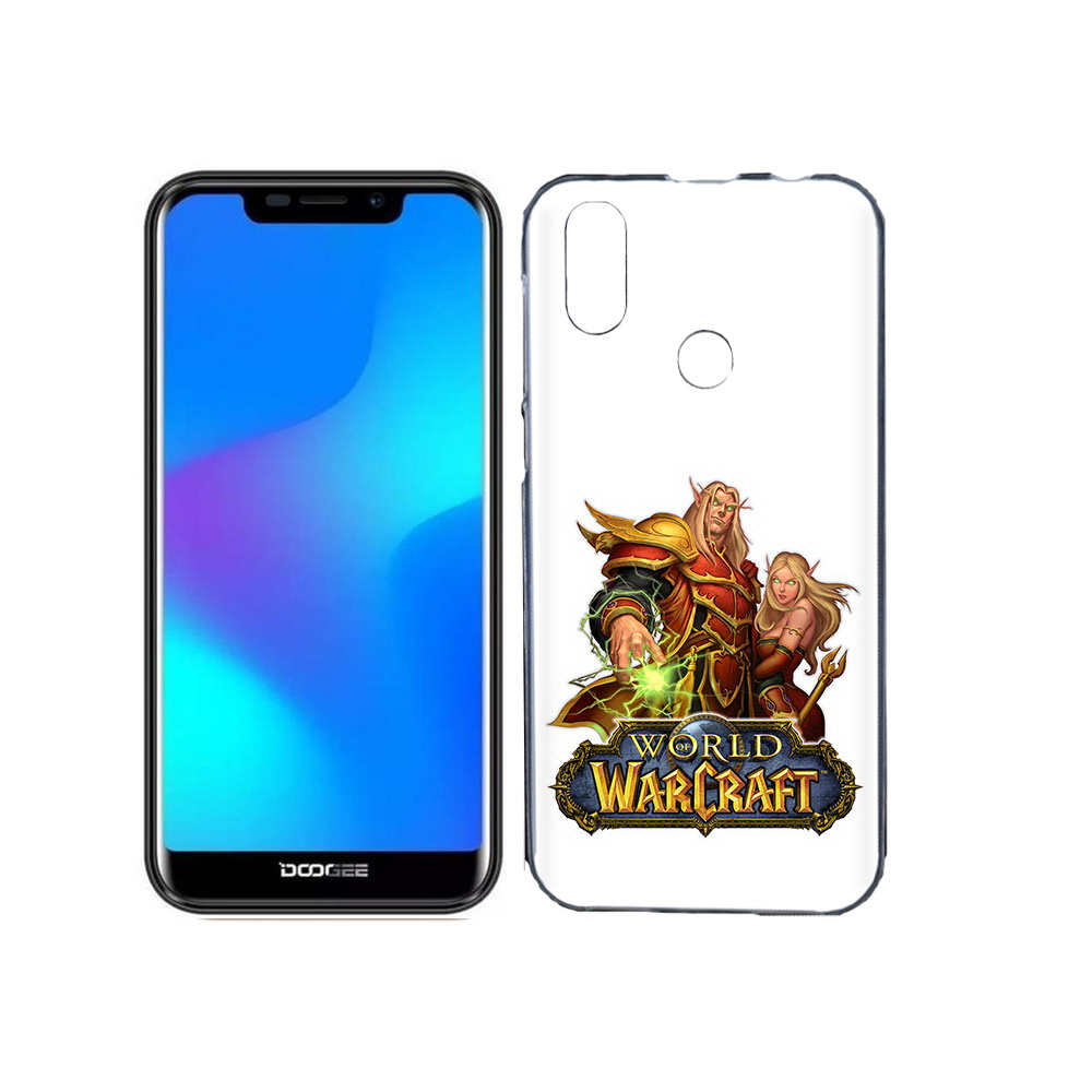 

Чехол MyPads Tocco для Doogee X70 варкрафт2, Прозрачный, Tocco