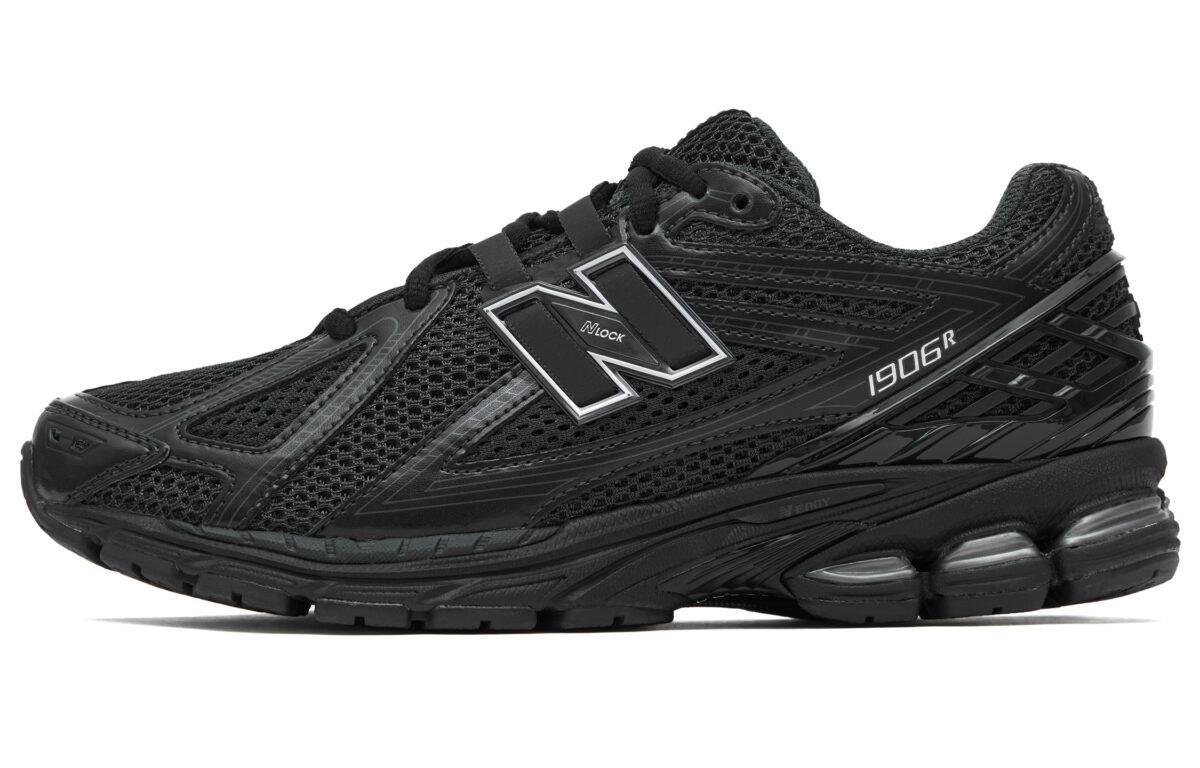 

Кроссовки унисекс New Balance NB 1906R черные 38.5 EU, Черный, NB 1906R