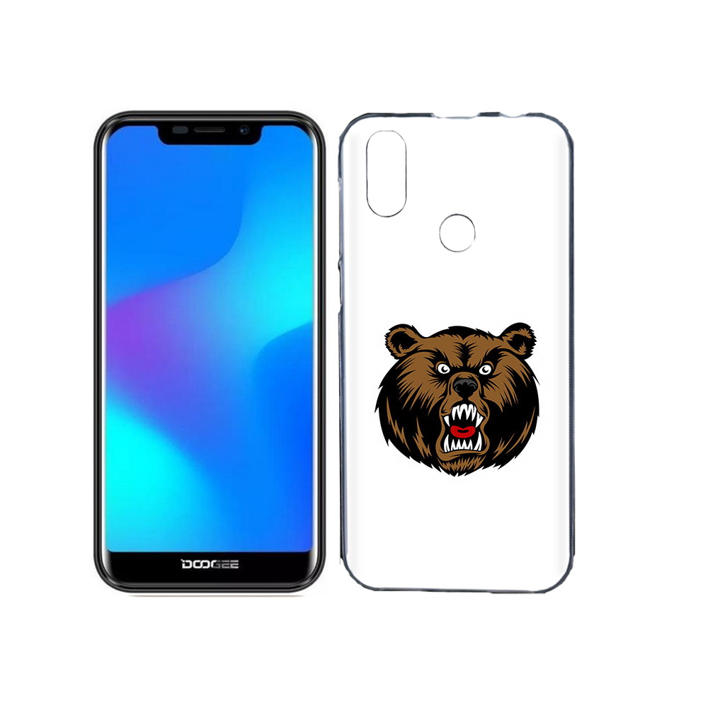 

Чехол MyPads Tocco для Doogee X70 бурый, Прозрачный, Tocco