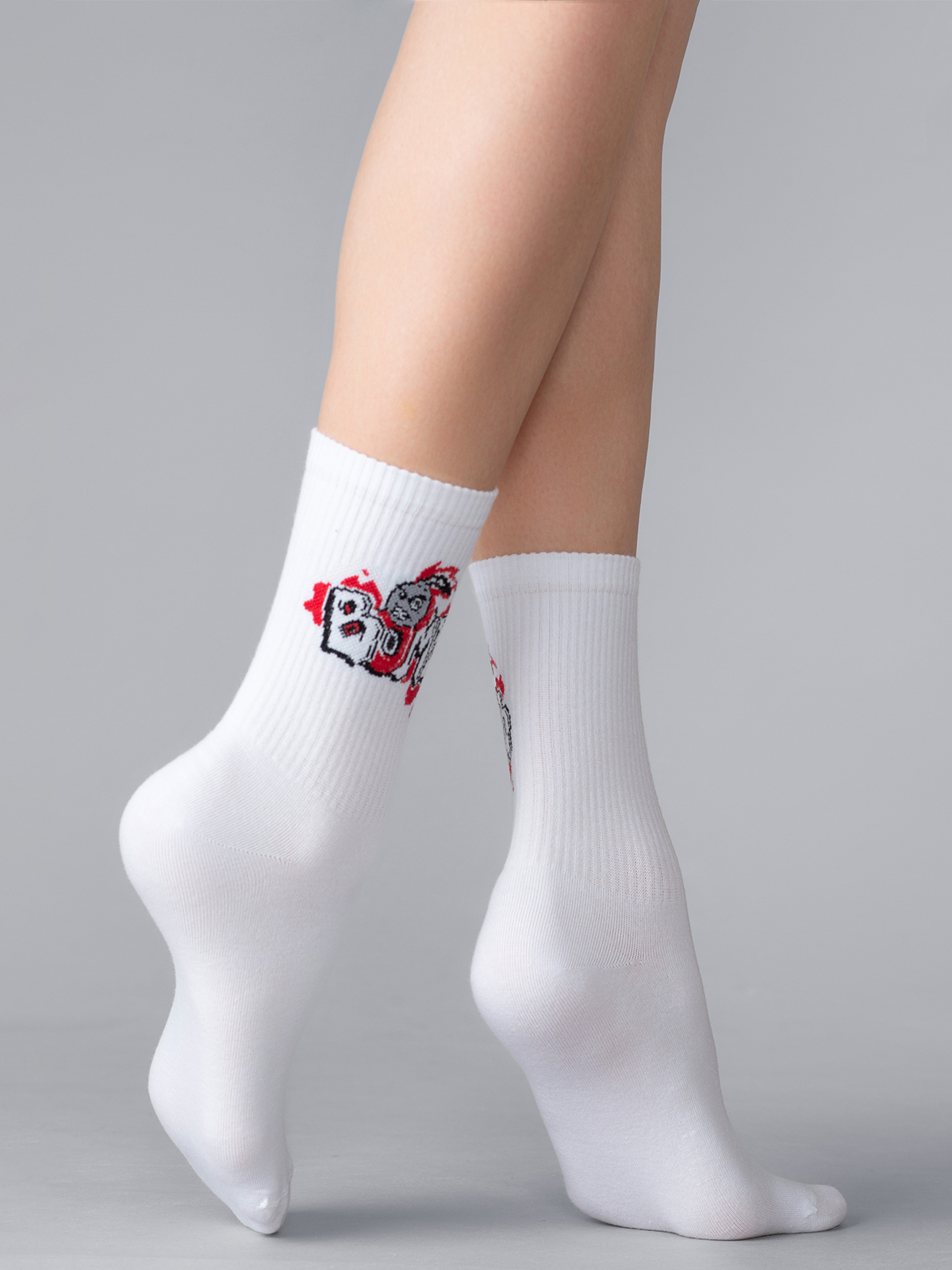 

Носки мужские Omsa for men FREE STYLE 613 белые 42-44, Белый, FREE STYLE 613