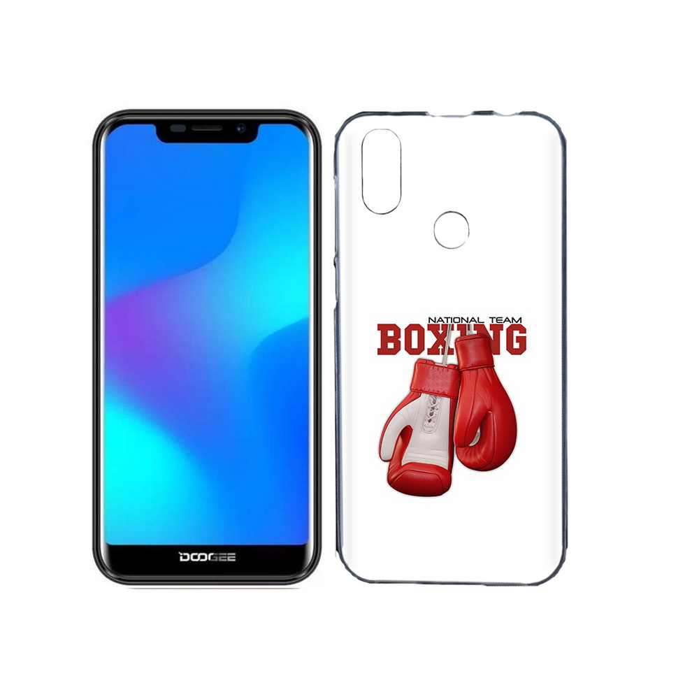

Чехол MyPads Tocco для Doogee X70 боксерские перчатки, Прозрачный, Tocco