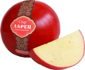 

Сыр полутвердый Ларец классический 50% +-1 кг