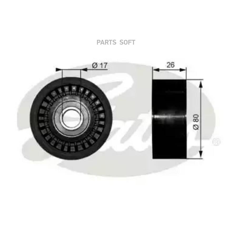 

Ролик автомобильный Gates T36303