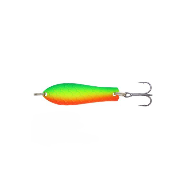 

Блесна колеблющаяся Kuusamo Professor 4 50/8 GR/FYe/FR-B UV, Зеленый;желтый;оранжевый