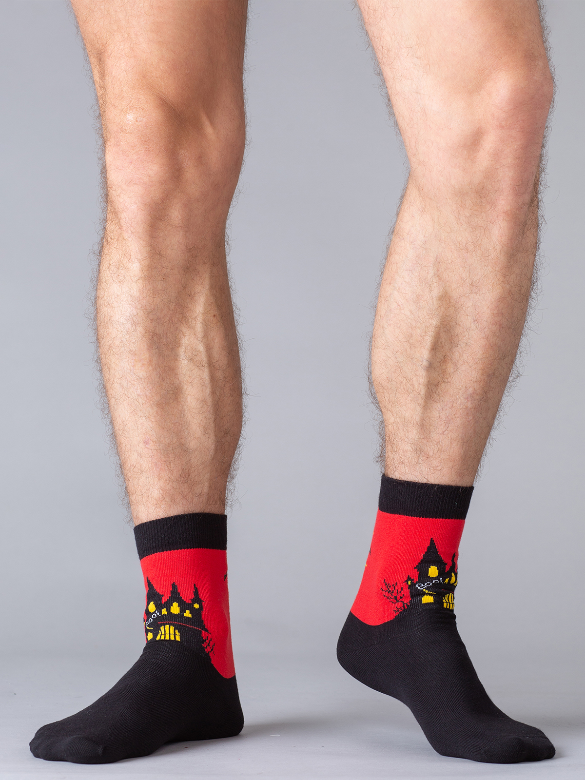 

Носки мужские Omsa for men FREE STYLE 608 красные -47, Красный, FREE STYLE 608
