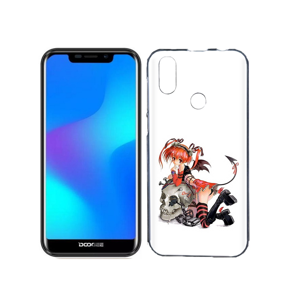 

Чехол MyPads Tocco для Doogee X70 аниме, Прозрачный, Tocco