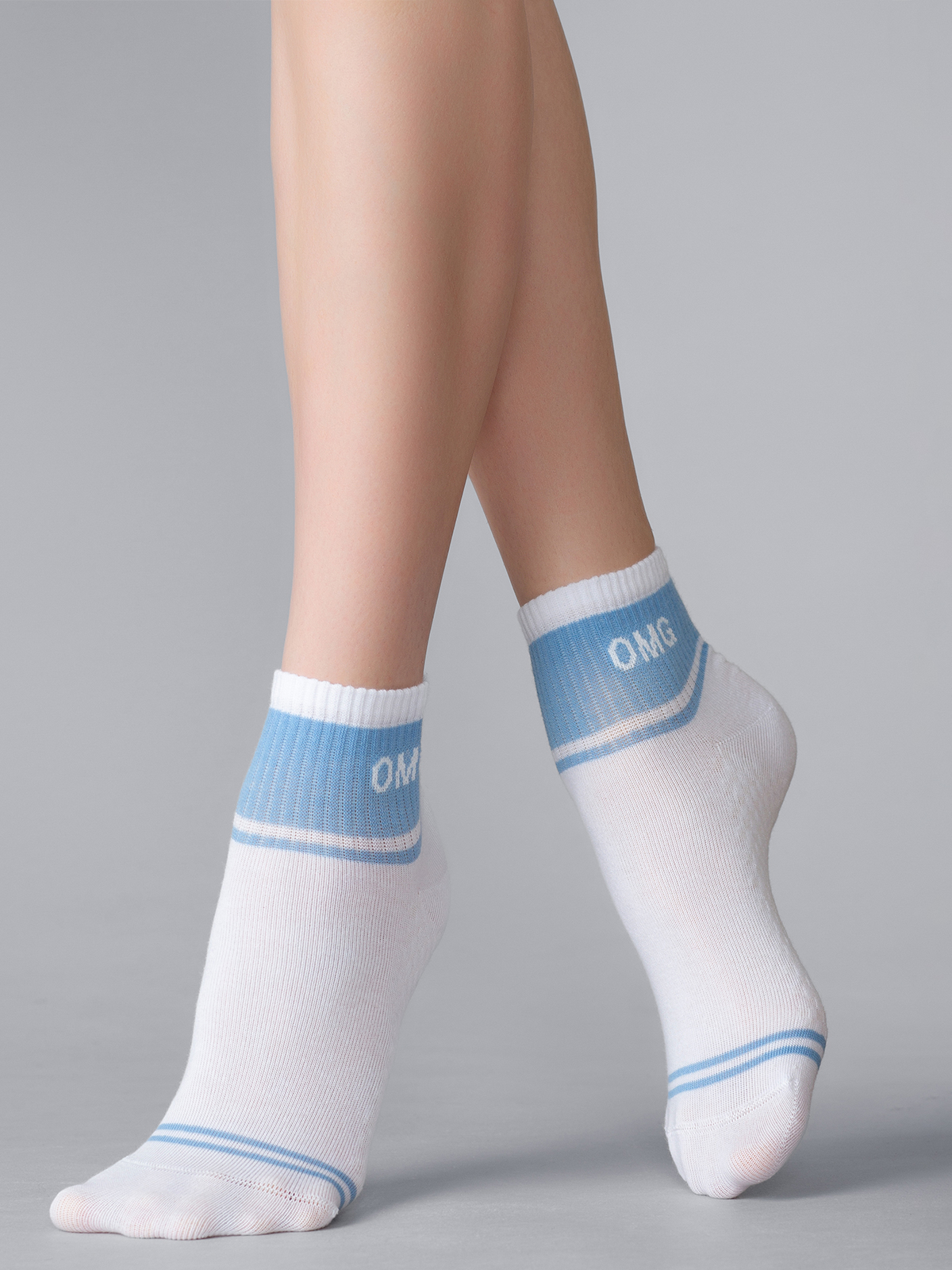 

Носки мужские Omsa for men FREE STYLE 619 белые 45-47, Белый, FREE STYLE 619