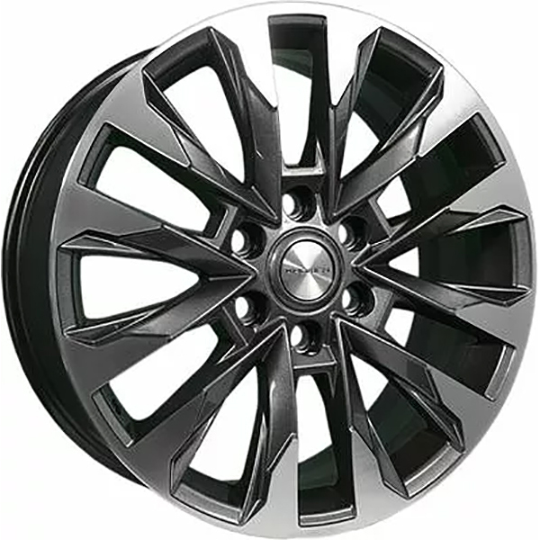 фото Колесный диск khomen wheels khw2010 (lc 300) gray-fp 8x20/6x139.7 et60 d95.1 whs503952