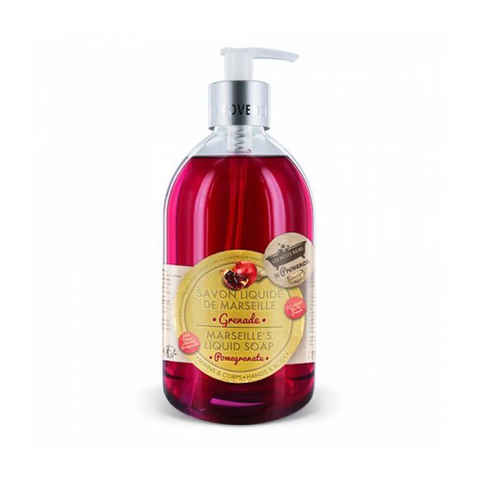 Мыло жидкое для тела Les Petits Bains De Provence Гранат натуральное 500 мл