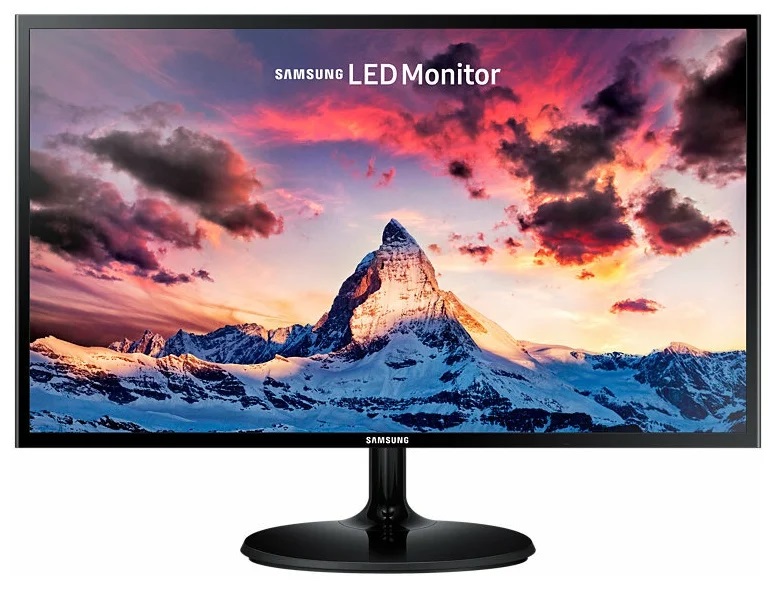 фото 22" монитор samsung super slim design black 75hz 1920x1080 tn