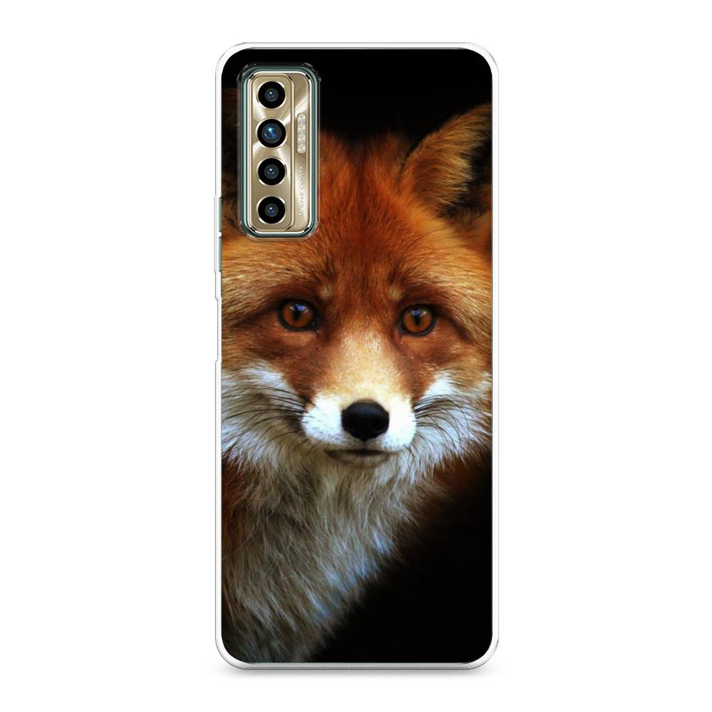 

Чехол для Tecno Camon 17P "Лиса 2", Оранжевый;черный;серый, 300150-1