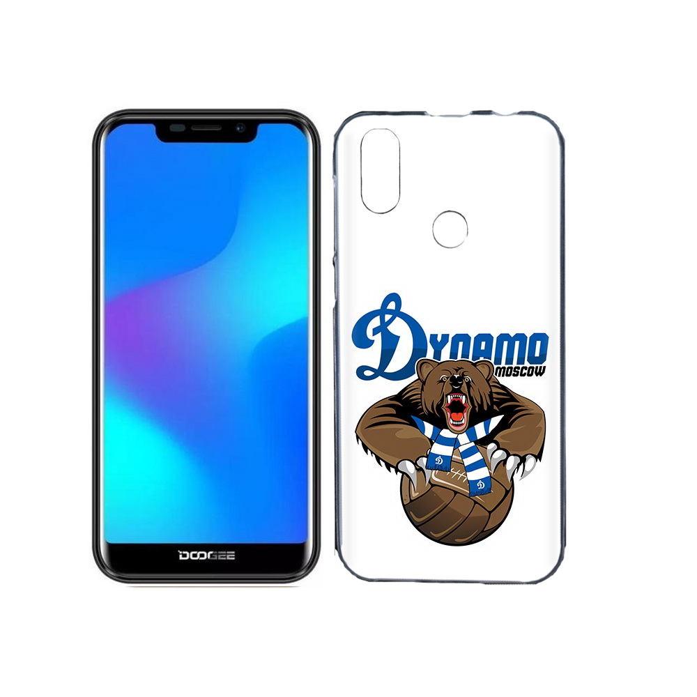 

Чехол MyPads Tocco для Doogee X70 ФК Динамо медведь, Прозрачный, Tocco
