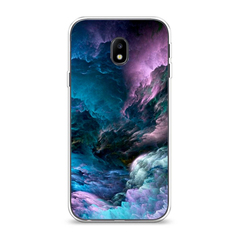 

Чехол на Samsung Galaxy J3 2017 "Загадочное небо", Синий;фиолетовый, 22550-2