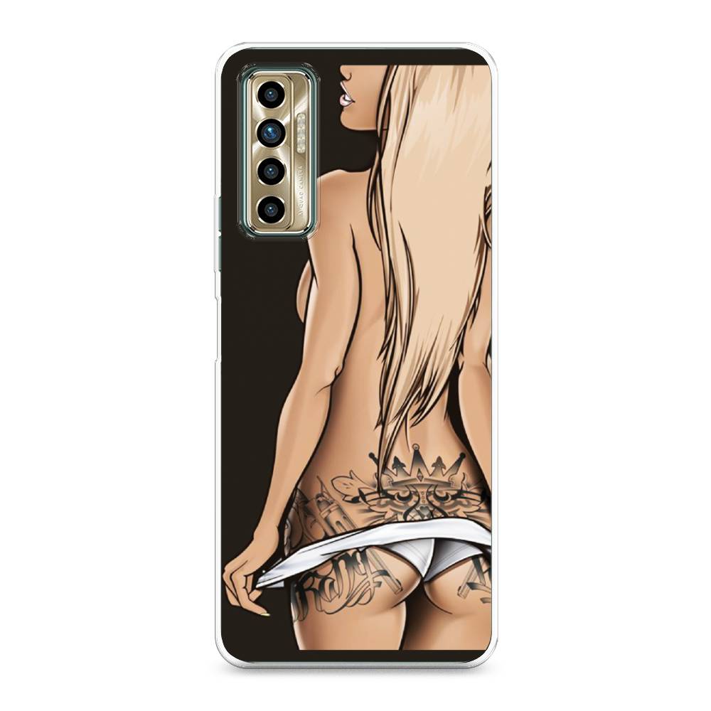 

Чехол для Tecno Camon 17P "Обнаженная девушка", 300150-6