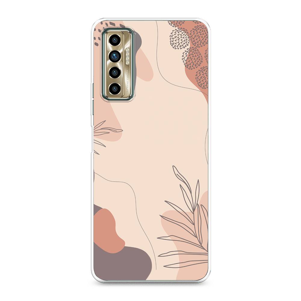 

Чехол для Tecno Camon 17P "Нюдовые тона", Коричневый;серый, 300150-4