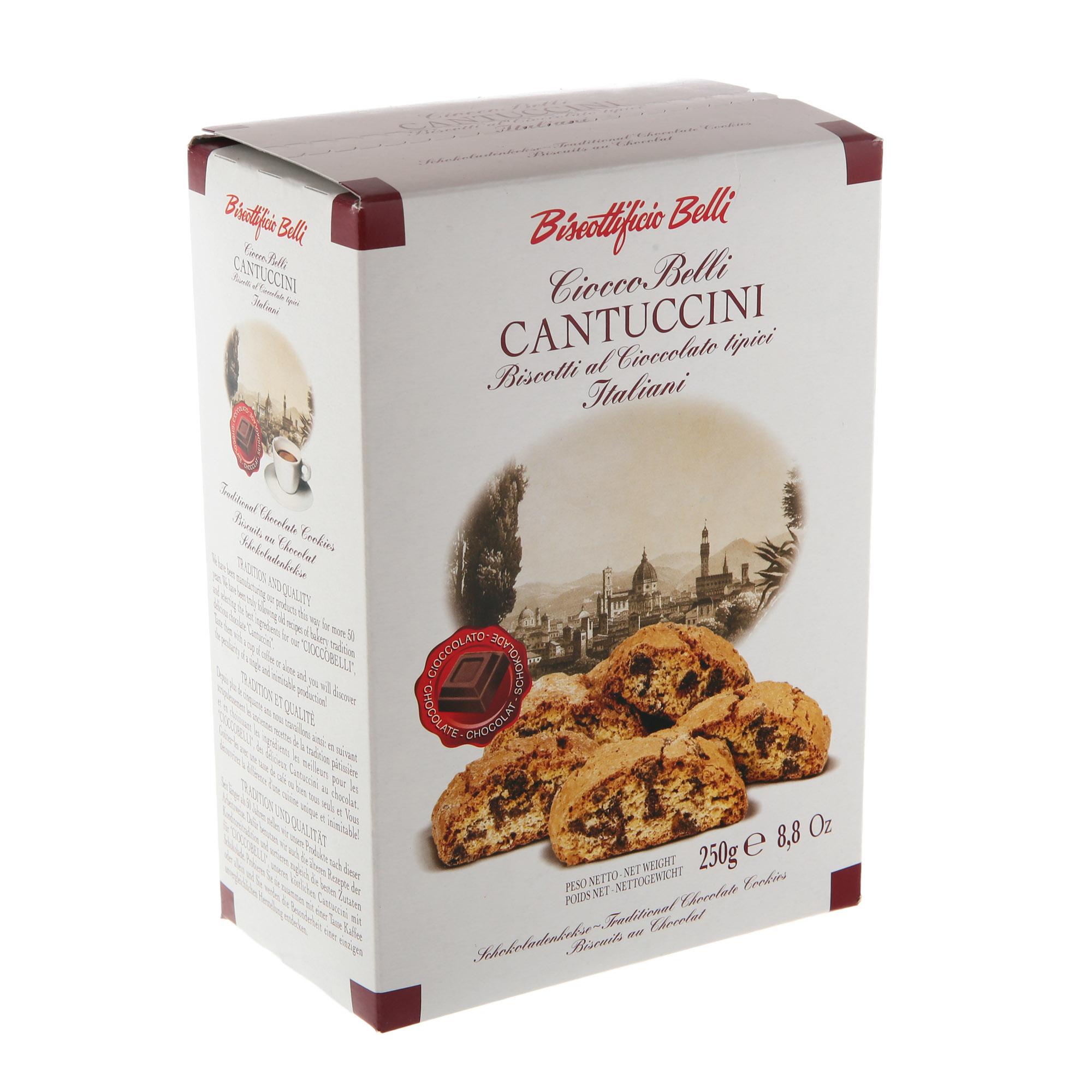 Печенье Belli Cantuccini шоколадное 250 г