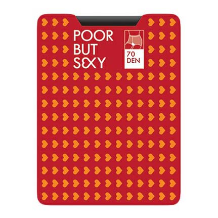 

Колготки женские Poor but Sexy черные 3
