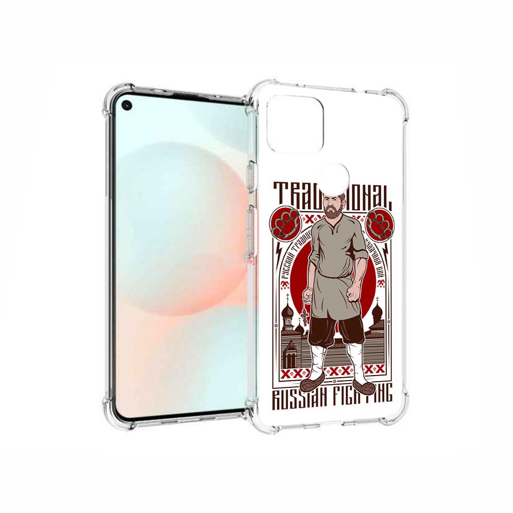 

Чехол MyPads Tocco для Google Pixel 5A Традициональный мужчина, Прозрачный, Tocco