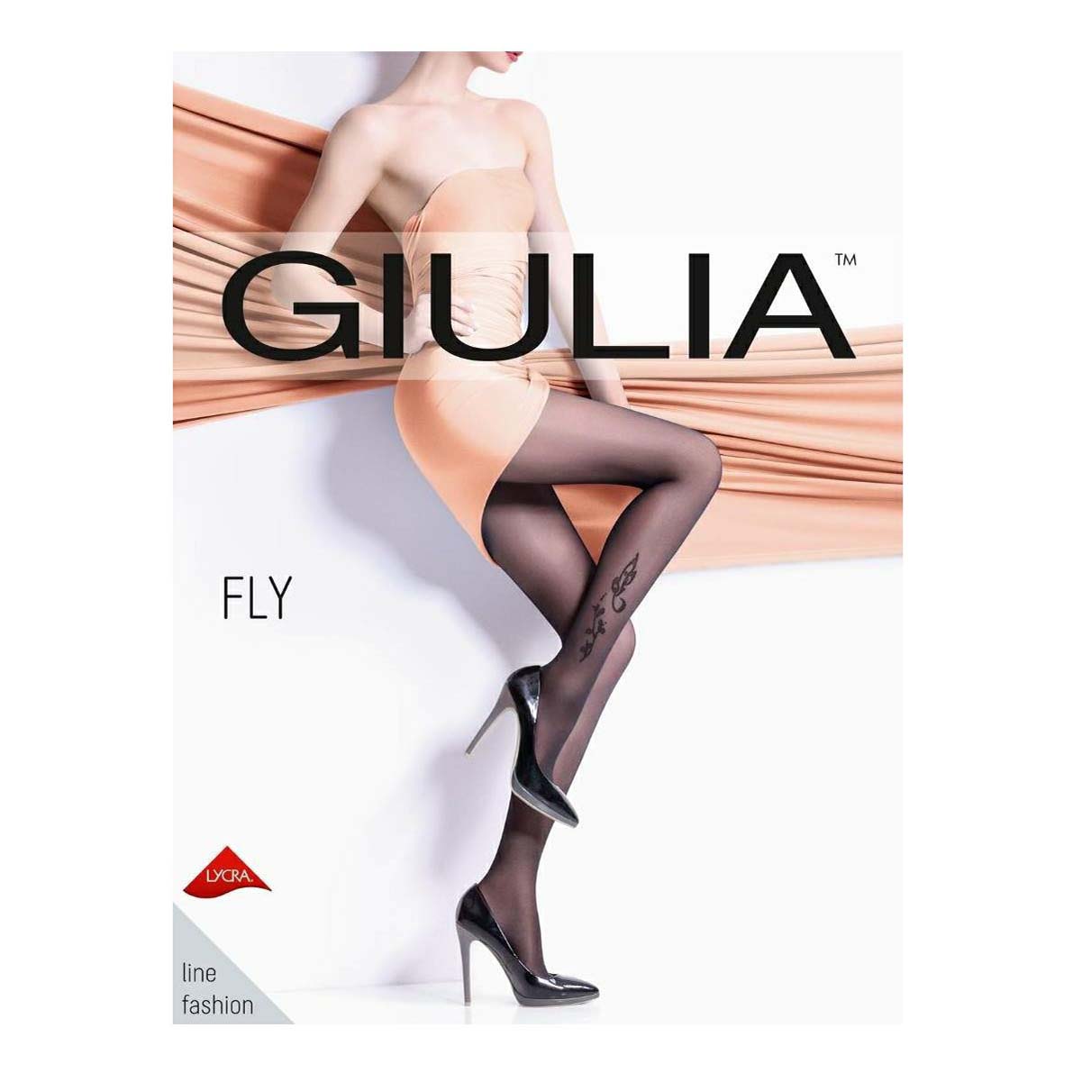 

Колготки женские Giulia черные 4