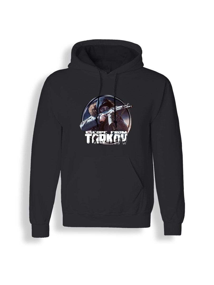 

Худи унисекс СувенирShop Побег из Таркова/Escape from Tarkov 2 черное XL, Черный, "Побег из Таркова/Escape from Tarkov" 2