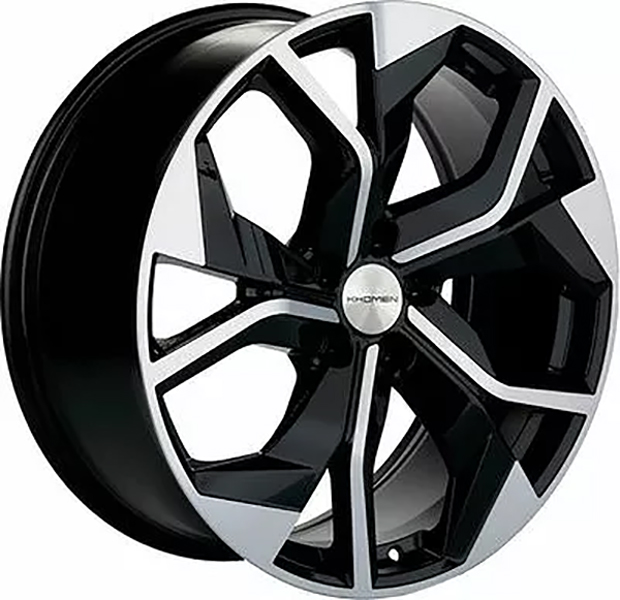 фото Колесный диск khomen wheels khw2006 (touareg) black-fp 8.5x20/5x112 et33 d66.6 whs501504