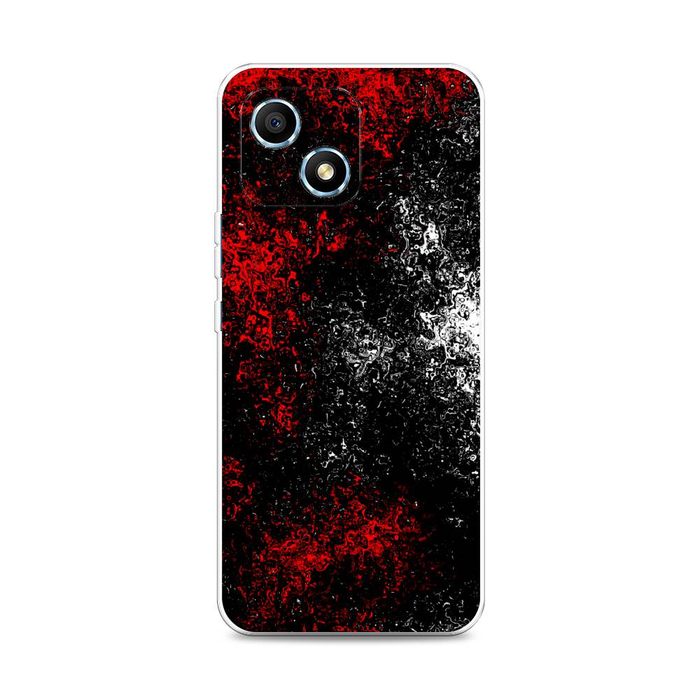 

Чехол на Honor Play 30 "Монотипия", Красный;черный;белый, 6108750-3