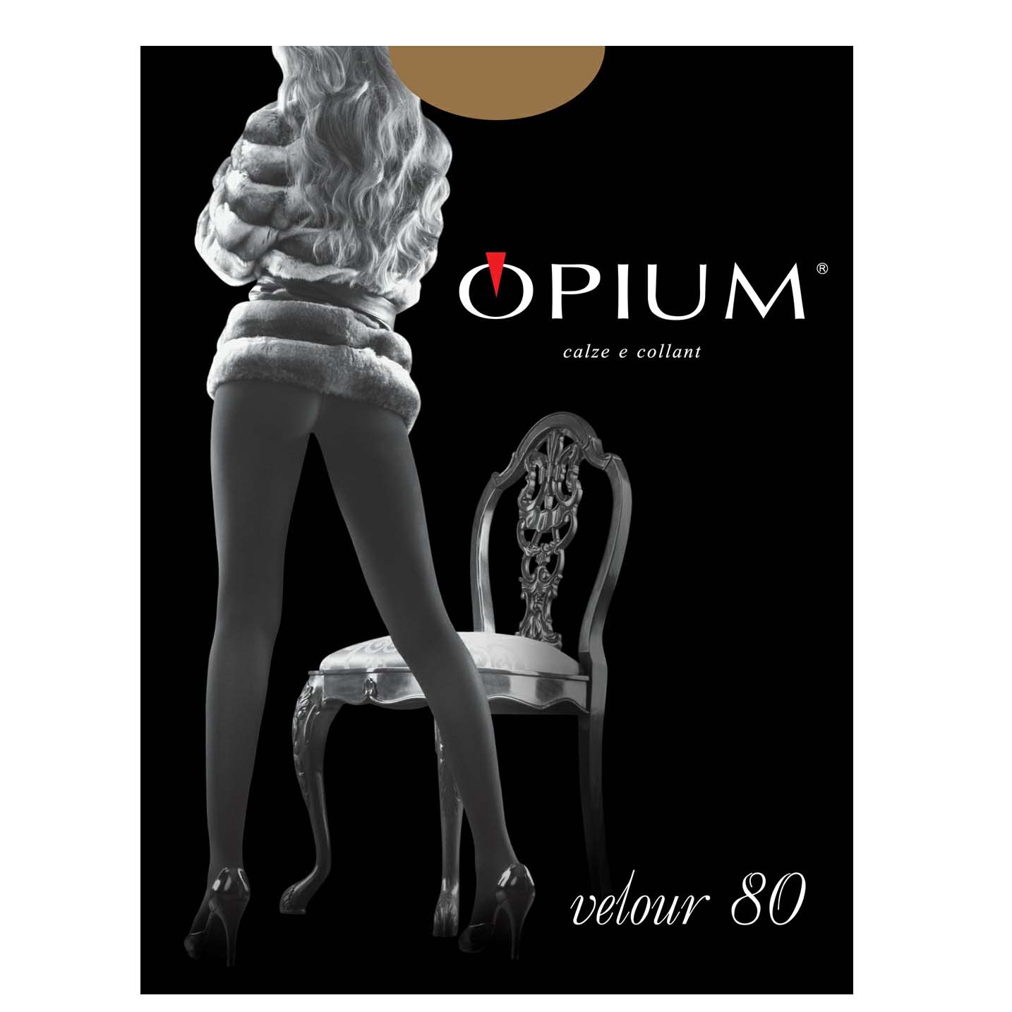 

Колготки женские Opium черные 5, Черный