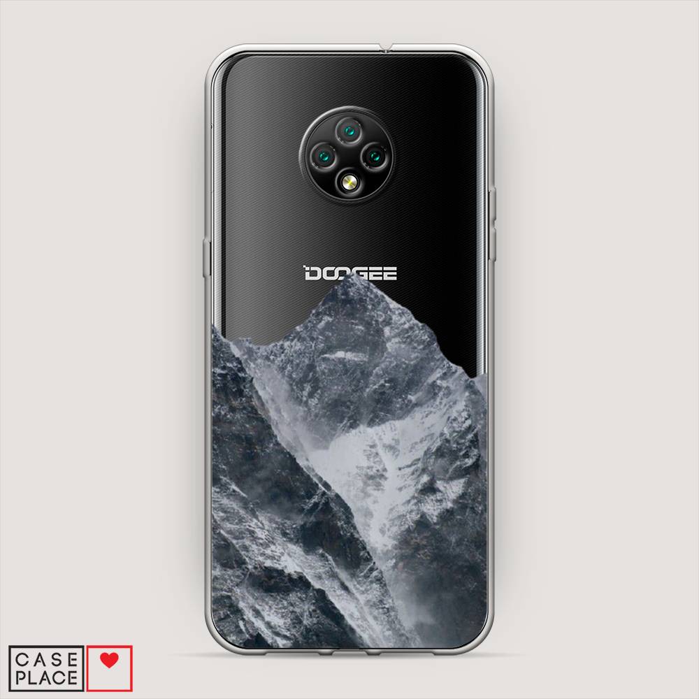 

Чехол на Doogee X95 "Горы арт 4", Серый;бежевый, 220850-2