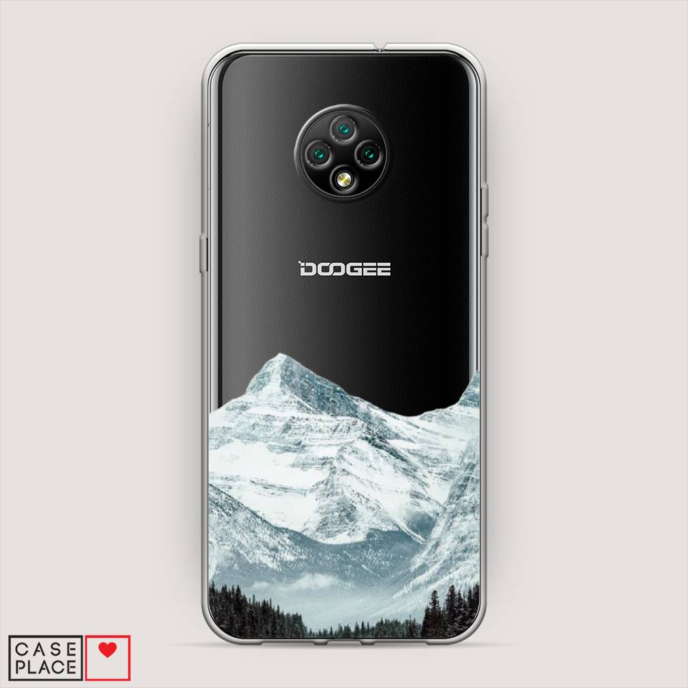 

Чехол на Doogee X95 "Горы арт 1", Белый;зеленый, 220850-2