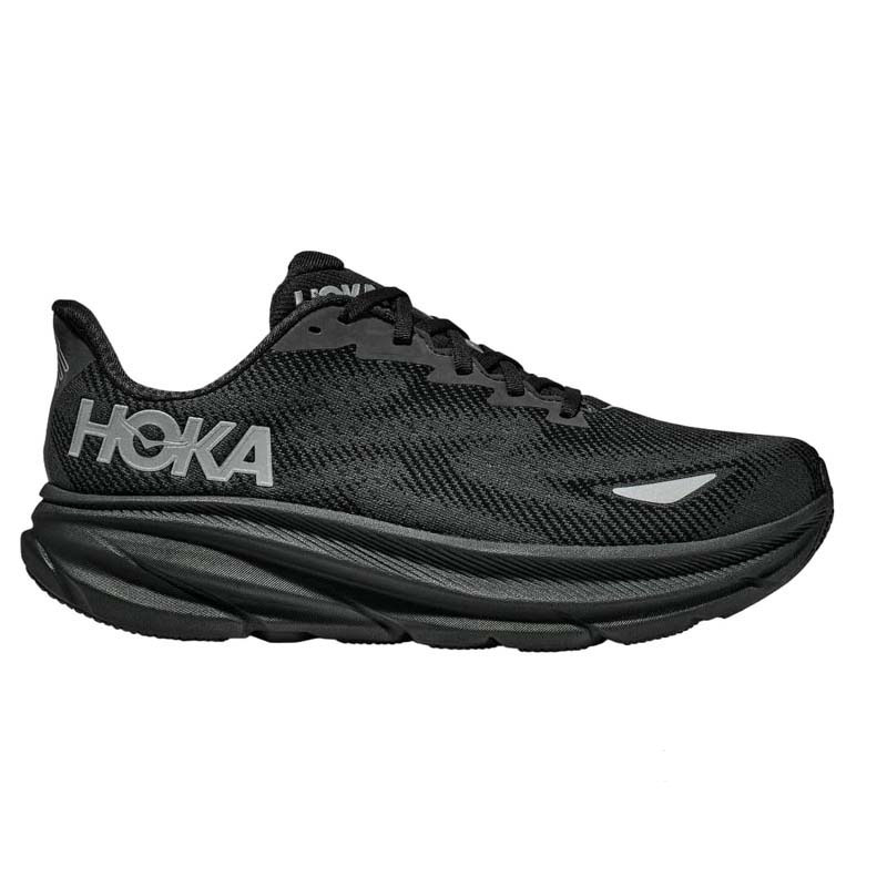 

Кроссовки женские Hoka CLIFTON 9 черные 38 EU, Черный, CLIFTON 9