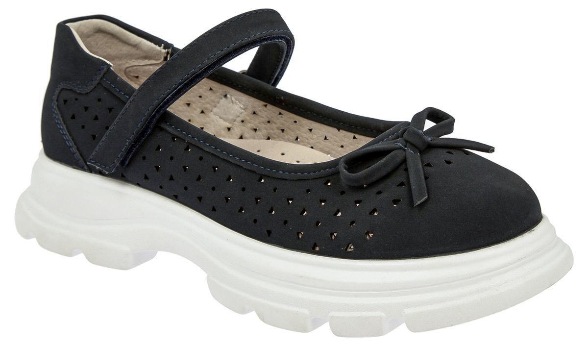 Туфли Kenka для девочек, размер 31, BSG_580-11_navy, синие