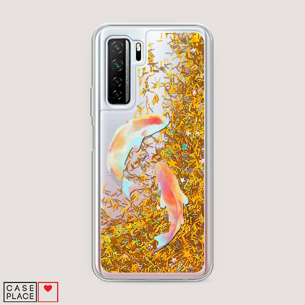 

Чехол Awog на Huawei Nova 7 SE "Акварельные карпы", Оранжевый, 6102990-1