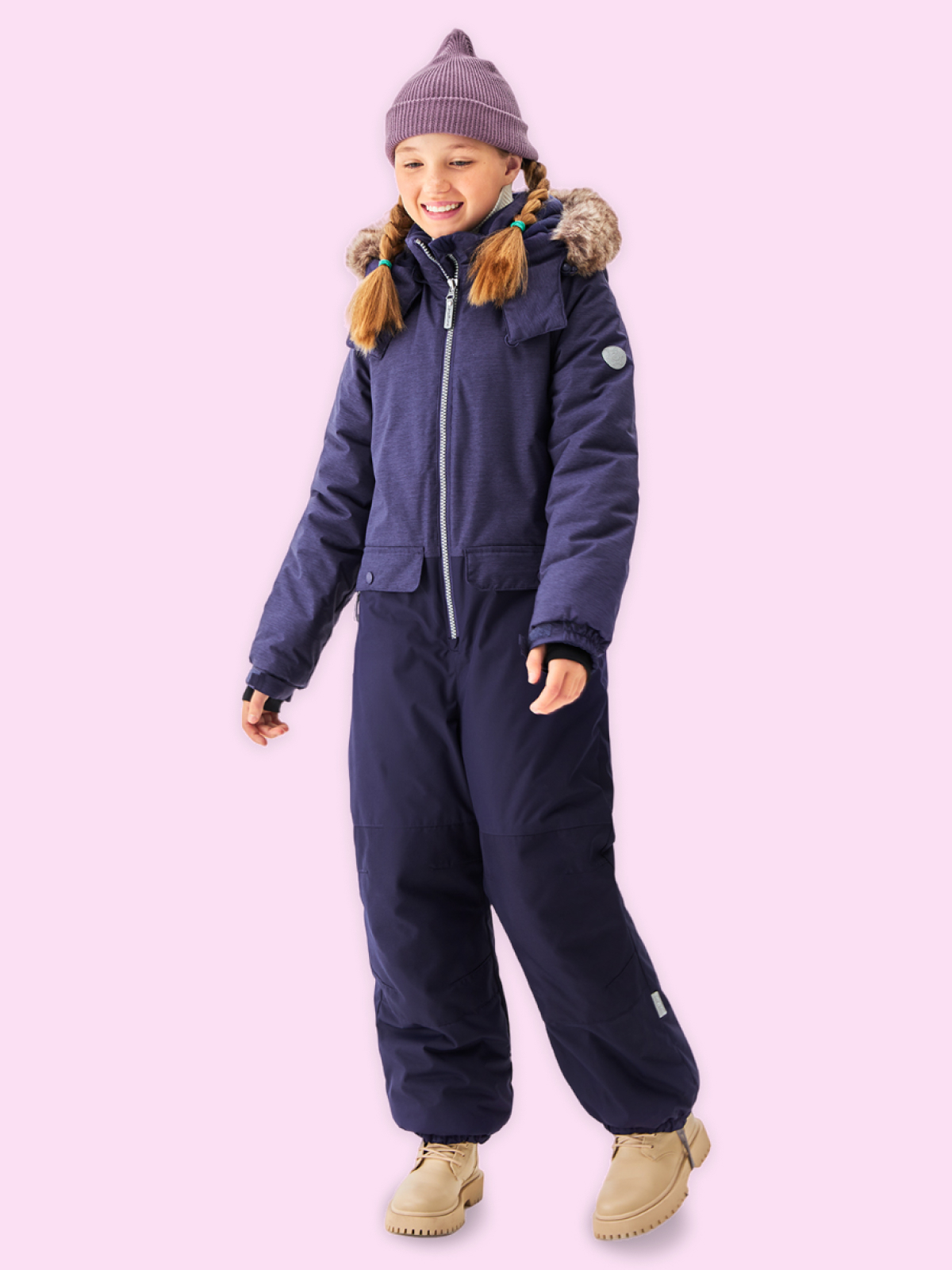 Комбинезон детский Premont WP311609 темно-фиолетовый 140 11759₽