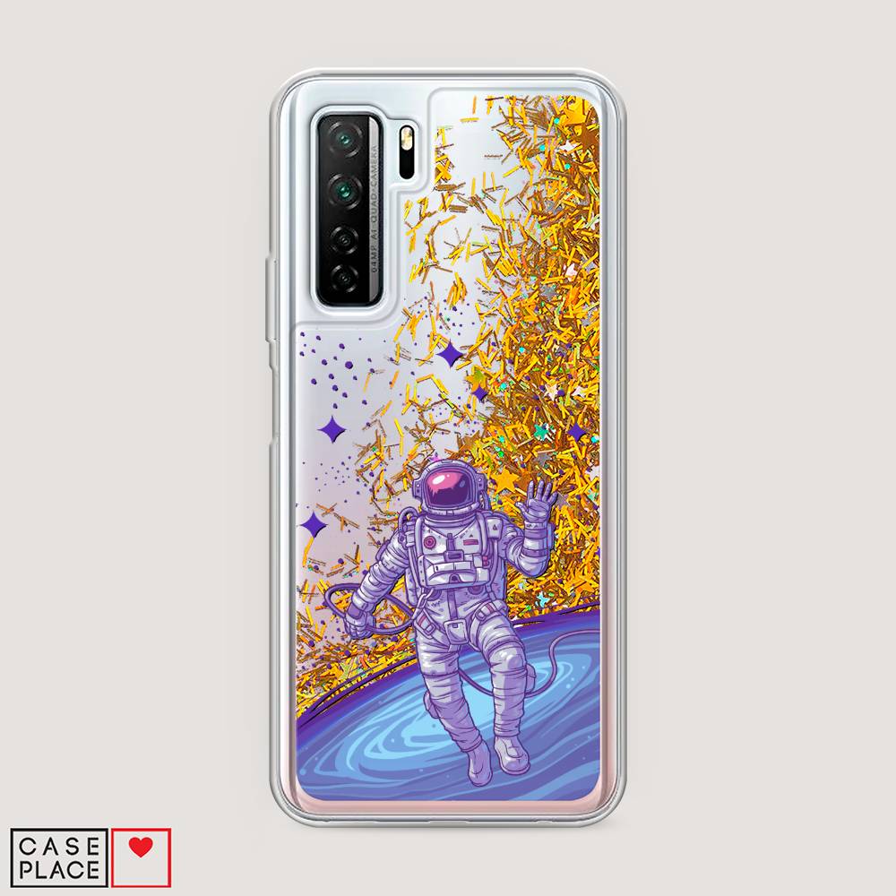 

Чехол Awog на Huawei Nova 7 SE "Космонавт в открытом космосе", Синий, 6102990-1