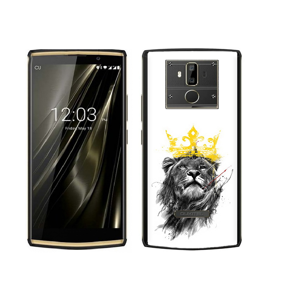 

Чехол MyPads Tocco для Oukitel K7 король-лев, Прозрачный, Tocco
