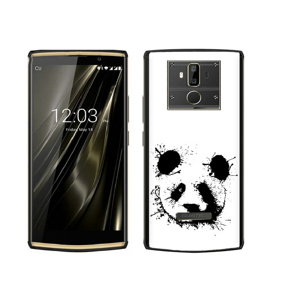 

Чехол MyPads Tocco для Oukitel K7 клякса-панда, Прозрачный, Tocco