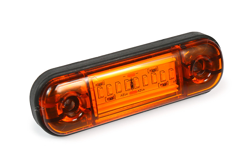 

Указатель габарита светодиодный 160 MINI 10 LED Ряд (Желтый) 12V