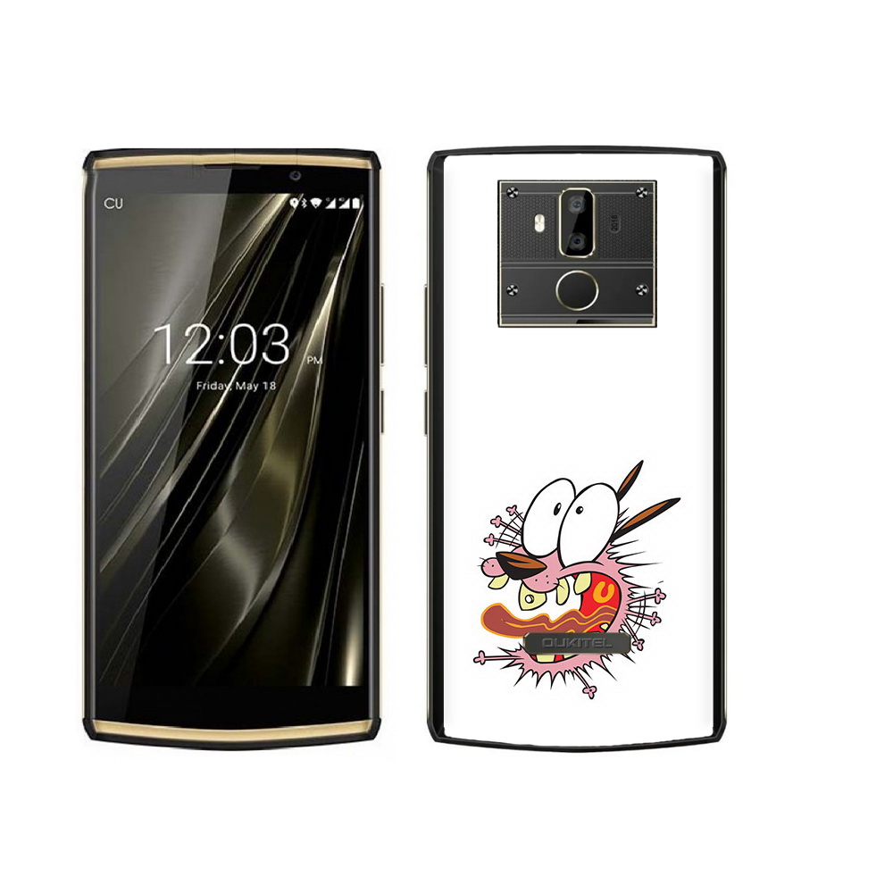 

Чехол MyPads Tocco для Oukitel K7 испуганный бобик, Прозрачный, Tocco