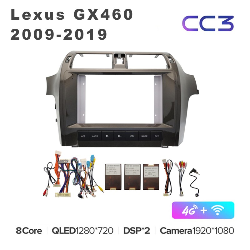 Штатная магнитола Teyes CC3 9 для Lexus GX460 2009-2019 332G 10452300₽