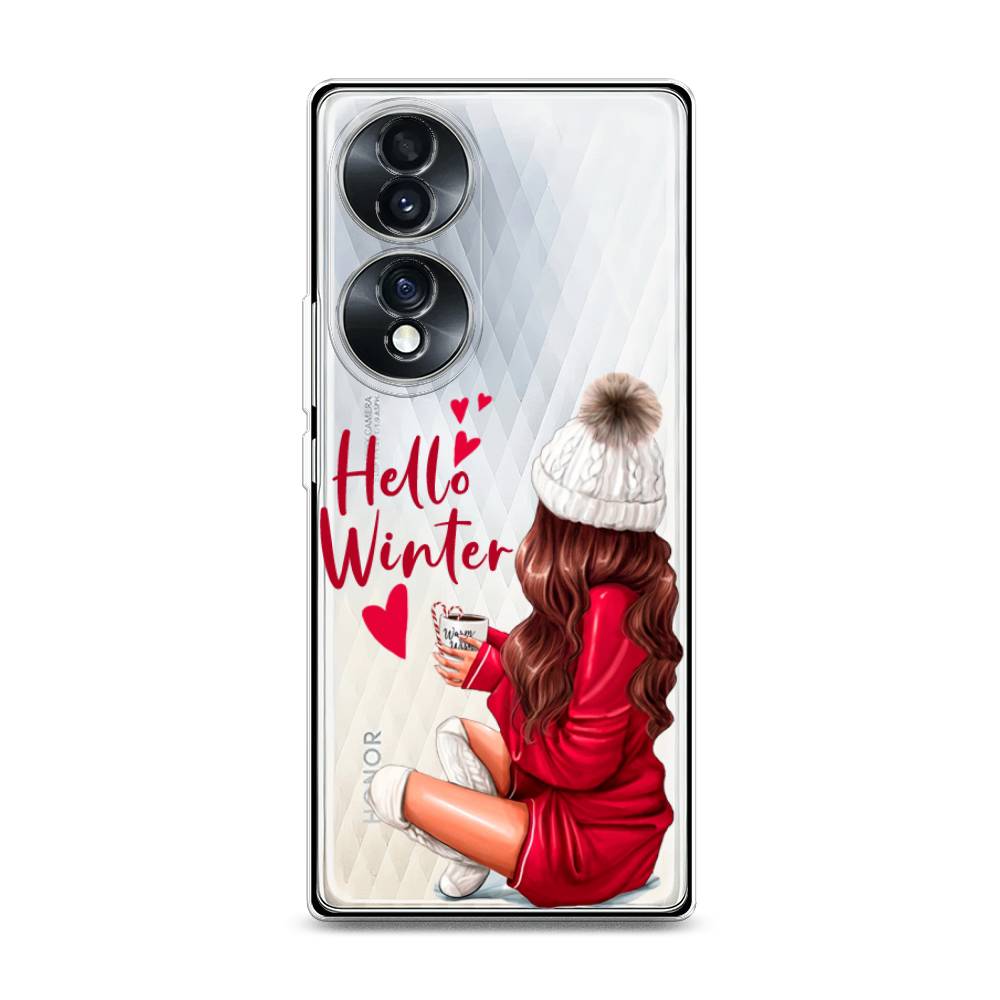 

Чехол для Honor 70 "Hello winter", Красный;белый;коричневый, 6108250-5