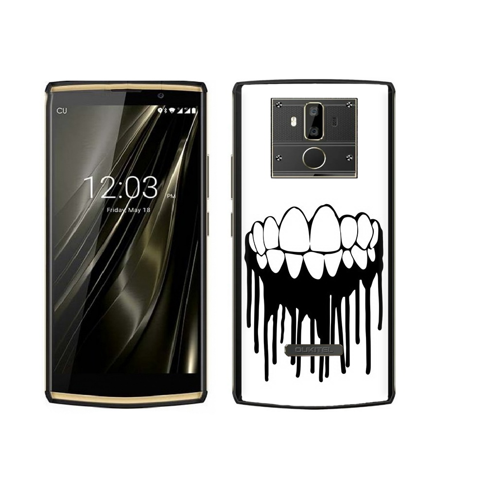 

Чехол MyPads Tocco для Oukitel K7 зубы, Прозрачный, Tocco